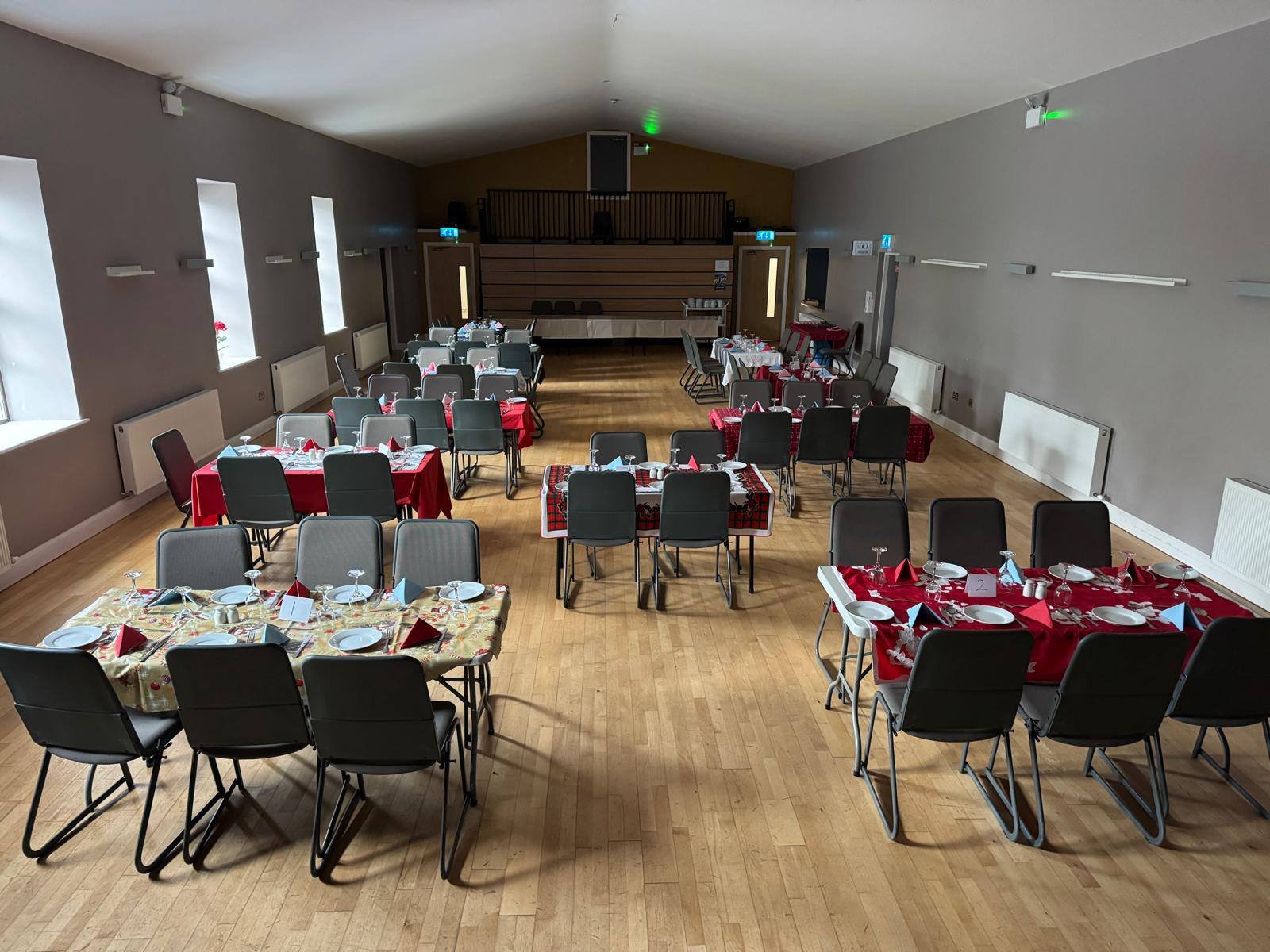 Facilities main hall